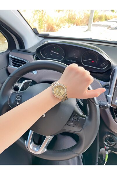 Bimodabu Taş Detaylı Quartz Kadın kol Saati