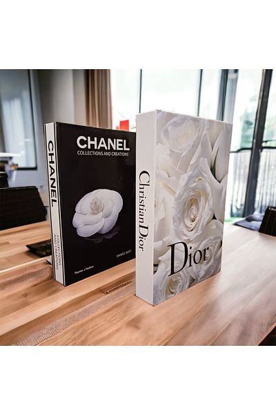 NariHome Decorative Book Box Set of 2