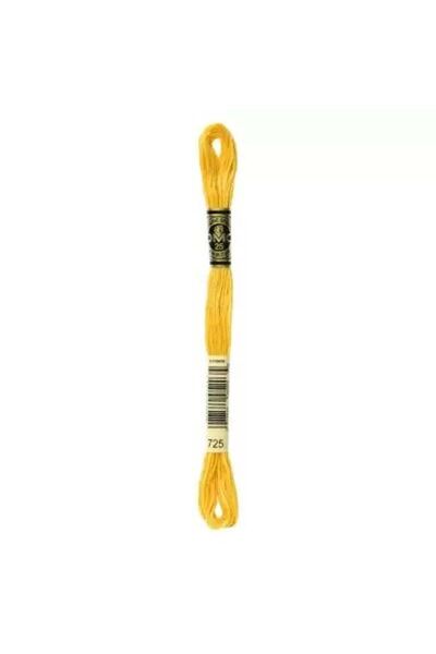 Dmc Конци за бродерия Muline - 8 м - цвят № 725