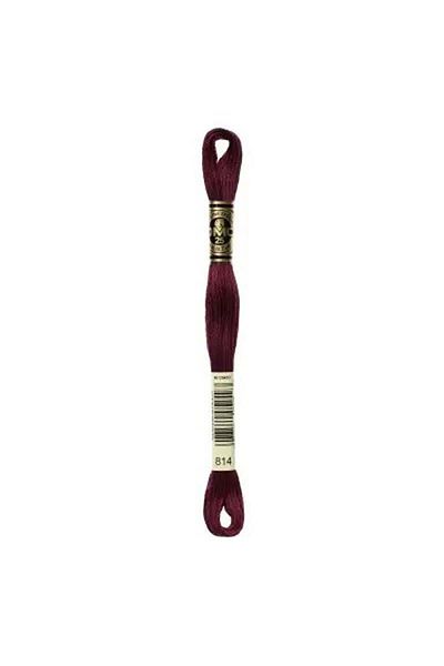 Dmc Muline Hand Embroidery Threads - 8 M - Color No 814