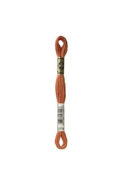 Dmc Muline Hand Embroidery Threads - 8 M - Color No 3776