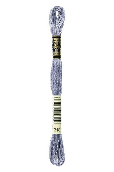 Dmc Muline Hand Embroidery Threads - 8 m - Color No 318