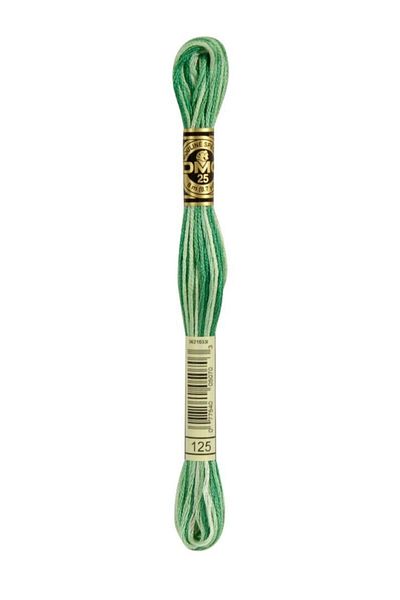 Dmc Muline Hand Embroidery Threads - 8 m - Color No 125