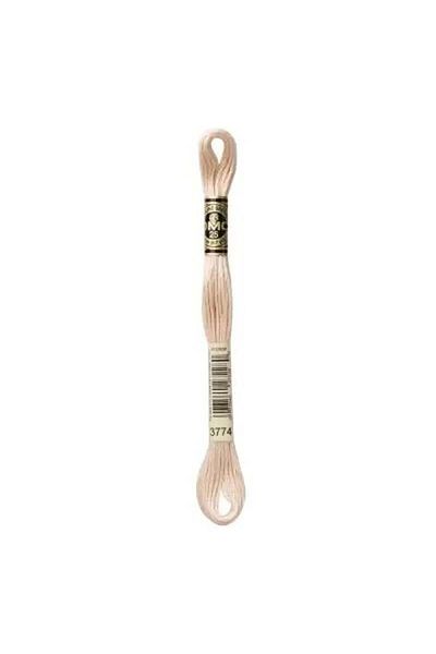 Dmc Muline Hand Embroidery Threads - 8 M - Color No 3774