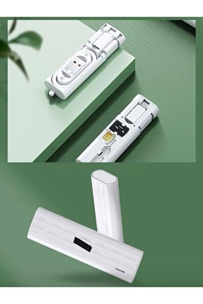 ÇELİKWORK F0H7 7 in 1 Çok işlevli Type-C, USB, Micro Lighting Port, Seyahat Seti iPhone, Android, PC Çevirici