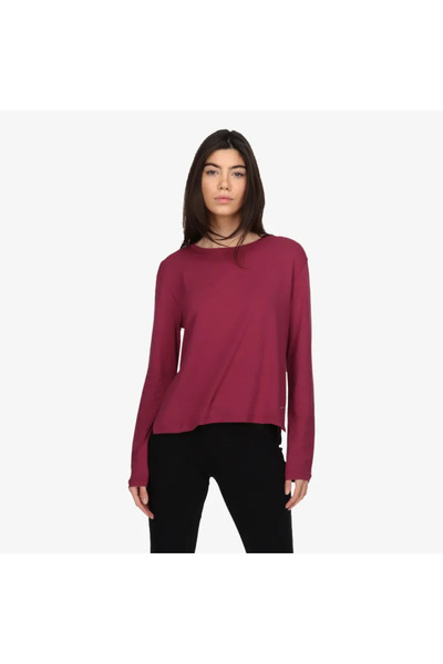 Nike Dri-Fit Kadın Kırmızı Günlük İnce Sweatshirt