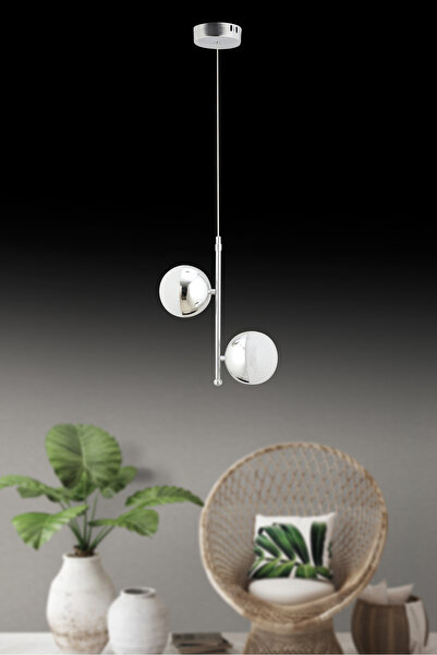 lüx aydınlatma BADE 2Lİ  LEDLİ AVİZE