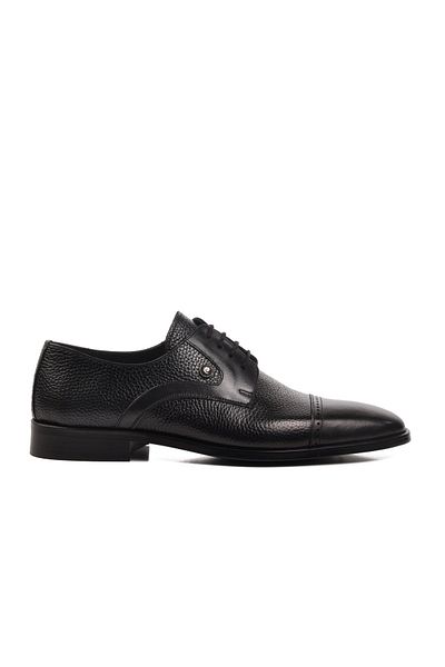 Pierre Cardin 103181 Μοντέλο Μαύρα Γνήσιο Δερμάτινα Ανδρικά Παπούτσια Classic