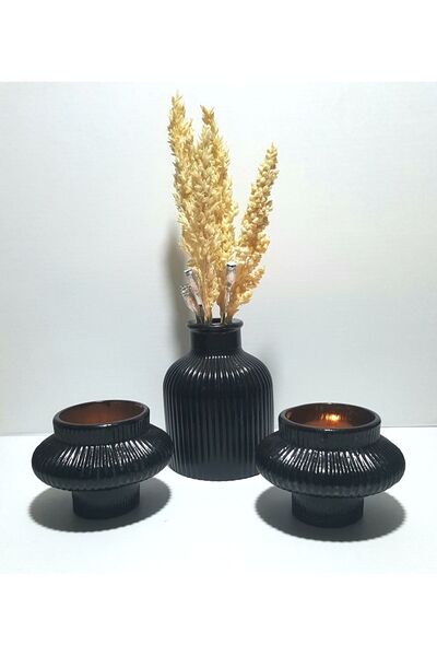 Bay3 Hobi Dekoratif Mumluk Seti, Siyah