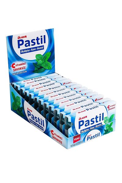 Ülker Eucalyptus&Mint&Menthol X12 Pieces Lozenge