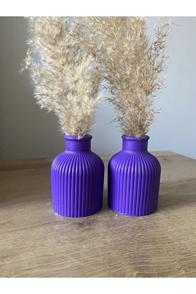 Genel Markalar Pampas Vazosu, Iskandinav Dekoratif Beton Vazo Biblo 10cm Çok ...