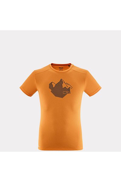 Millet SUMMIT Polartec® Power Dry® Caramel T-Shirt MIV10082 N9646 - Size L