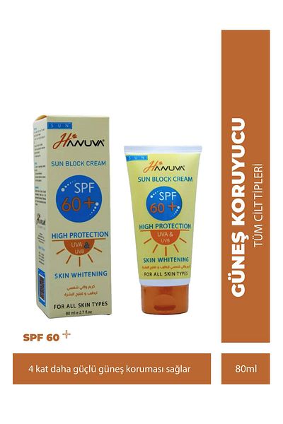 Hanuva Blue Light Protection Sunscreen Spf 60 – Extra Strong Protection, Skin Protective Sunscreen, 50ml