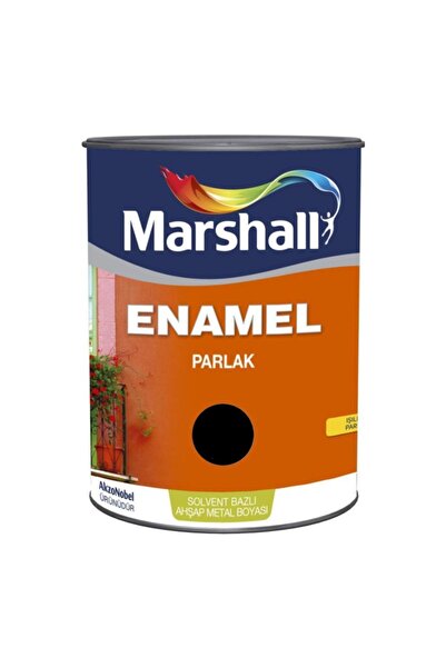 Marshall Marshal Enamel Parlak Sentetik Yağlı Boya Siyah