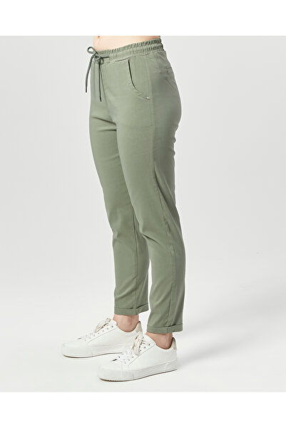 LA CARTE KADIN DUBLE PAÇA YAZLIK KETEN PANTOLON