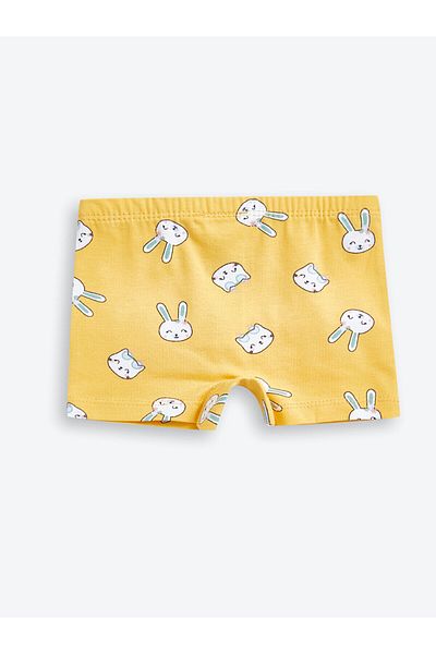 LC Waikiki Lcw Elastic Waist Baby Girl Boxer 3Pcs