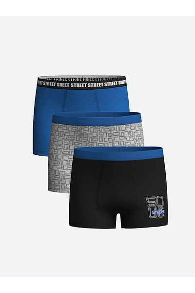 LC Waikiki Boxers για αγόρια - LCW Printed, Σετ 3 τεμαχίων