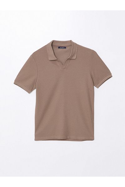 LC Waikiki Kurzarm-T-Shirt mit Polokragen für Herren – LCW