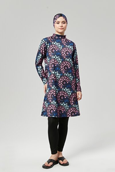 ICOLEXİN Σετ μαγιό μεγάλου μεγέθους, πλήρως καλυμμένο, υδατοαπωθητικό, γρήγορ...