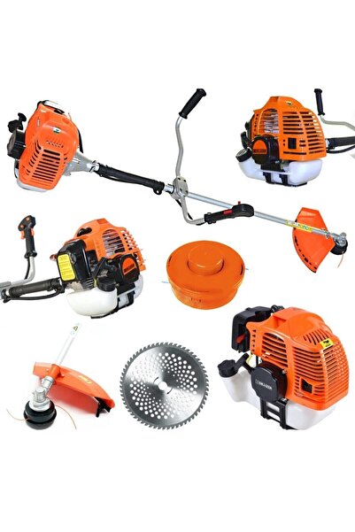 Graizer Alman 6 Hp Yan Tipi Benzinli Motorlu Ot Çalı Tırpanı Çim Biçme Makine...