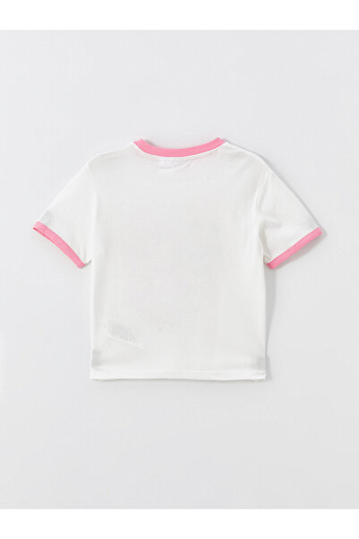 LC Waikiki Dívčí tričko PowerPuff s potiskem LCW - Crew Neck