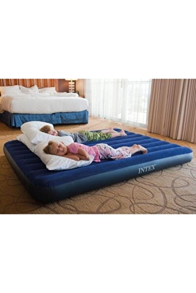 Intex Çift Kişililk Şişme Ev Ve Kamp Yatağı Fiber-tech Technology Yatak