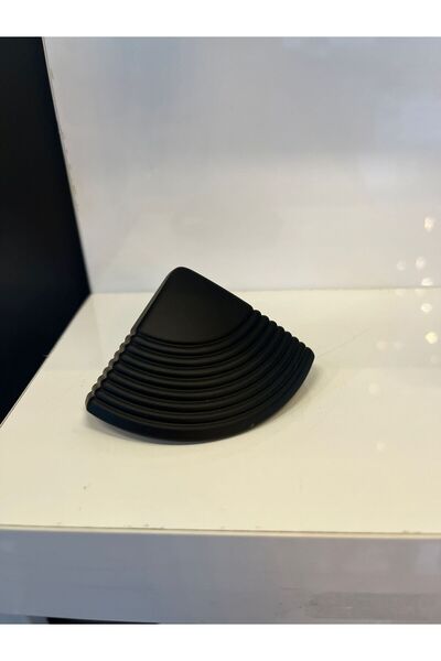 Emaks Mâner din metal pentru ușă dulapului, 64 mm, negru mat, pentru unitate TV, bucătărie, sertar modern, mâner pentru mobilier, noptiera