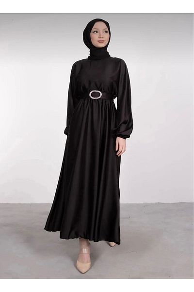 modasusev Σατέν φόρεμα Mevlana