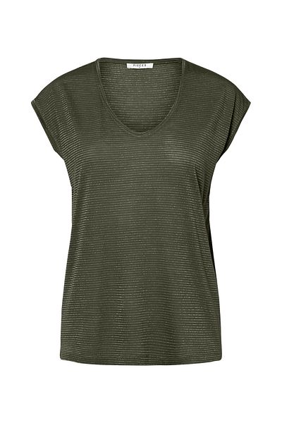 PIECES T-Shirt Glitzer