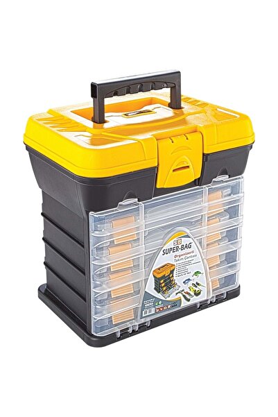 CAPTAIN Captaın Organizerli Takım Çantası 275x182x280 4 Kutulu 1ad.