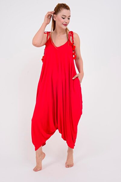 Park Moda As34 Püsküllü Boho Tulum