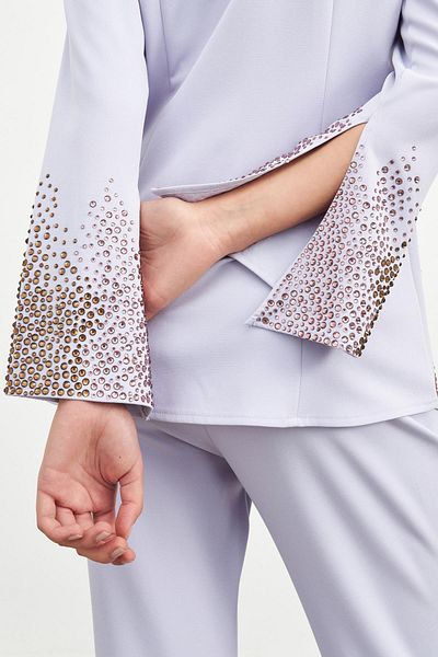 Setre Lilac Sequin Detailed Double Suit