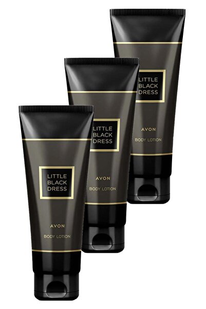 AVON Little Black Dress Kadın Vücut Losyonu 125 ml 3'lü Set