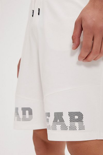 Bad Bear White Grid Men's Shorts
