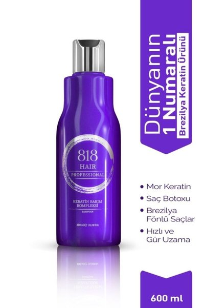 818 cosmetics Profesyonel Brezilya Krem Keratin, Saç Botox Uygulaması (boyalı Ve Boyasız Tüm Saçlar )