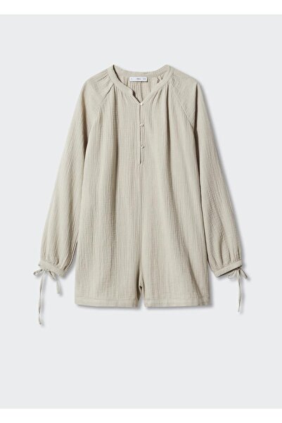 MANGO Woman Düğmeli kısa tulum