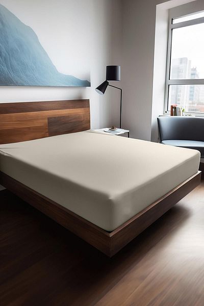 Soley Mix & Match Plain 100% Cotton Ranforce Flat Sheet