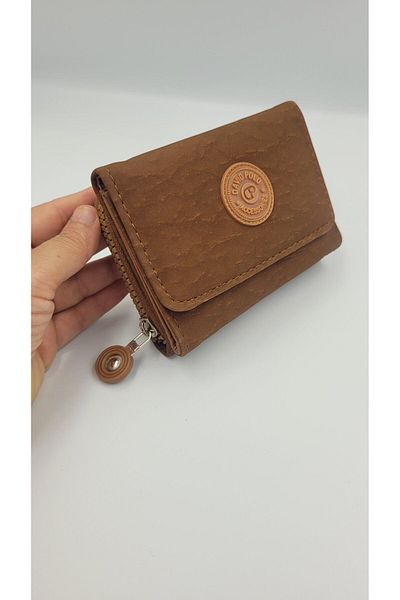 DAVID POLO Women's David Polo Brown Sports Medium Size Wallet with Many Pockets and High Quality