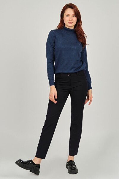 Gaide Ženske Sa likrom pantalone 4130059 tamnoplave