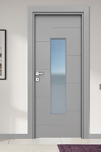 ALO KAPI MELAMİN KARİZMA LORAS BEŞ CAMLI ODA KAPISI, 76/204/14-17 CM