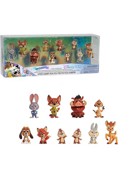 Disney D100 Celebration Figure Pack - Furry Friendships
