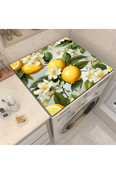 Else Dekor Washing Machine Dryer Refrigerator - Liquid Proof Non-Slip, Washable Cover