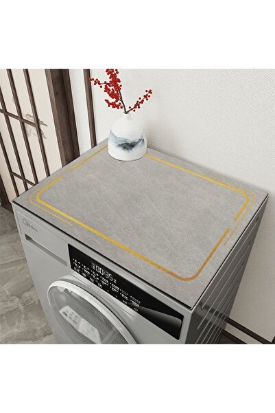 Else Dekor Else Drying Washing Machine Cover Protection Mat and Water Trap Sink Mat Ds08