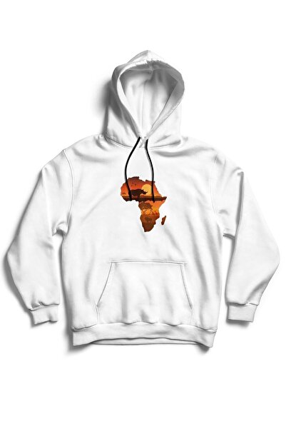 The Baski Unisex beli Sharkboy Štampano Sa kapuljačom 100% pamuk paket, visok...