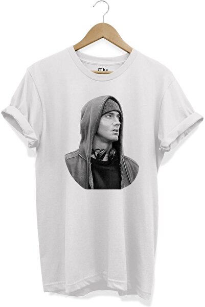The Baski Bela unisex majica Eminem Štampano kratkih rukava T-shirt