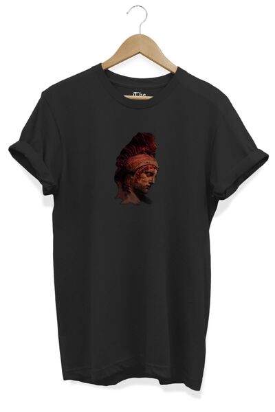 The Baski Crni unisex Ares Štampano kratki rukav T-shirt