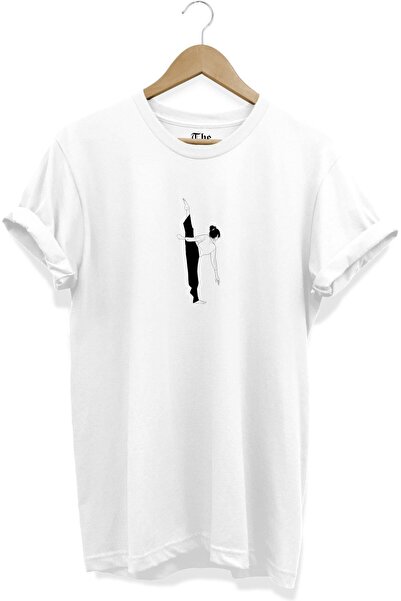 The Baski Bela unisex joga majica za žene Štampano Cool kratki rukav T-shirt