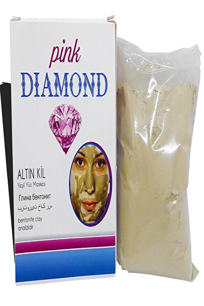 pink diamond Altın Kil Yeşil Yüz Maskesi-200gr.