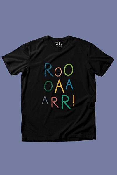 The Baski Black Roar Štampano Dječja majica kratkih rukava T-shirt