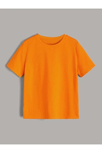 NoVibe Ατυπωμένο μονόχρωμο μπλουζάκι για αγόρια και κορίτσια